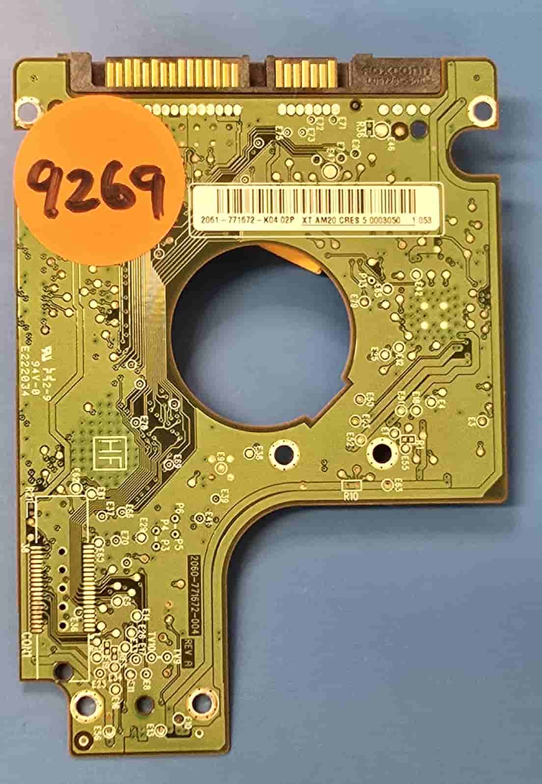 Western Digital WD7500KPVT-65HT5T1 2060-771672-004 REV A 608436-002 PCB for Sale
