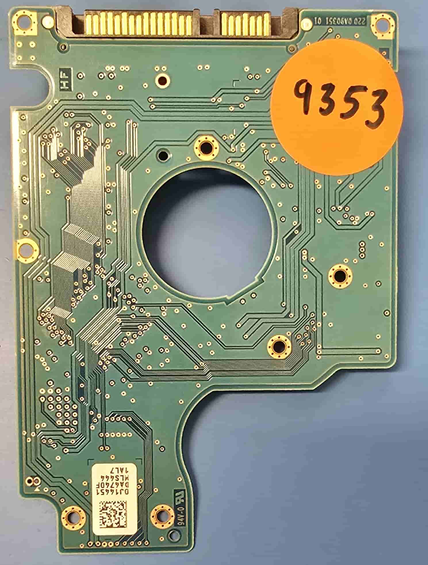Hgst HTS541010A9E680 220 0A90351 01 0J22413 PCB for Sale