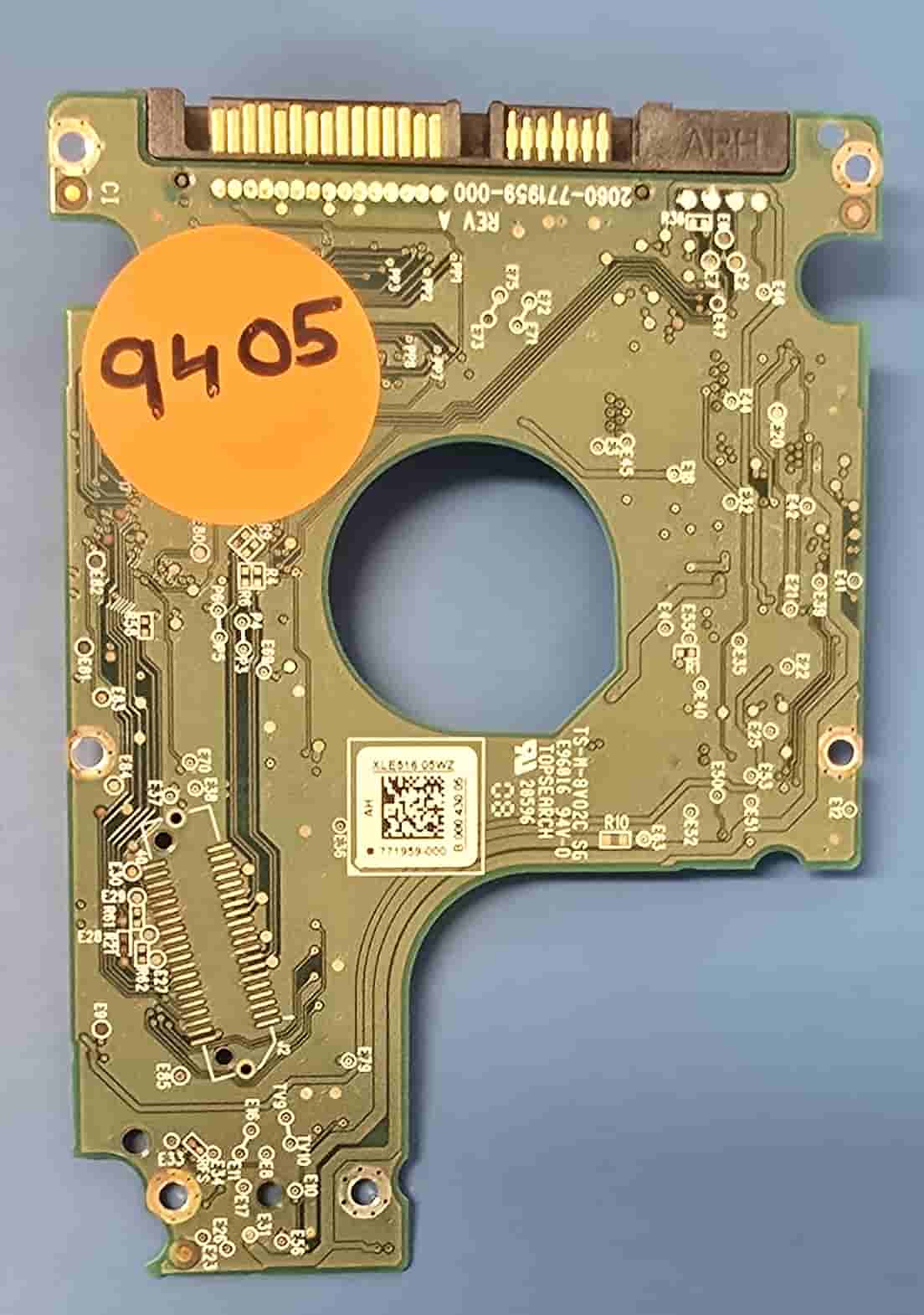 Western Digital WD5000LPVX-22V0TT0 2060-771959-000 REV A  PCB for Sale