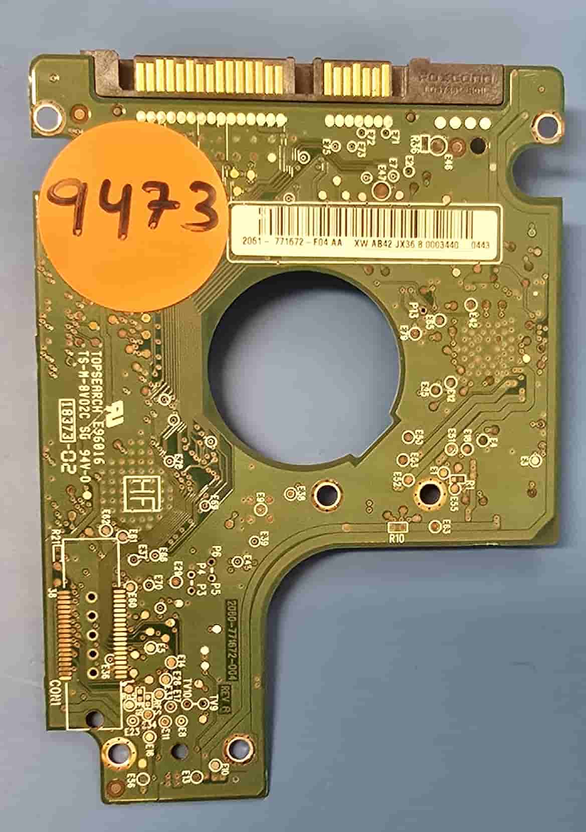 Western Digital WD6400BEVT-75A0RT0 2060-771672-004 REV A  PCB for Sale