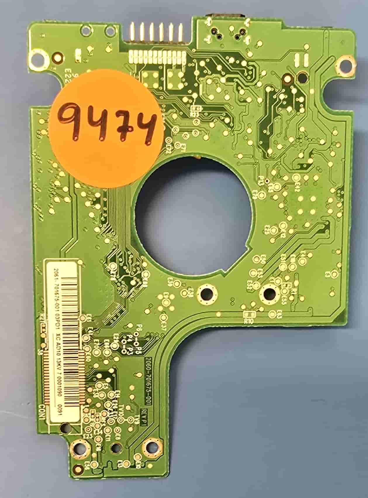 Western Digital WD5000BMVV-11A1CS0 2060-701675-001 REV P1  PCB for Sale