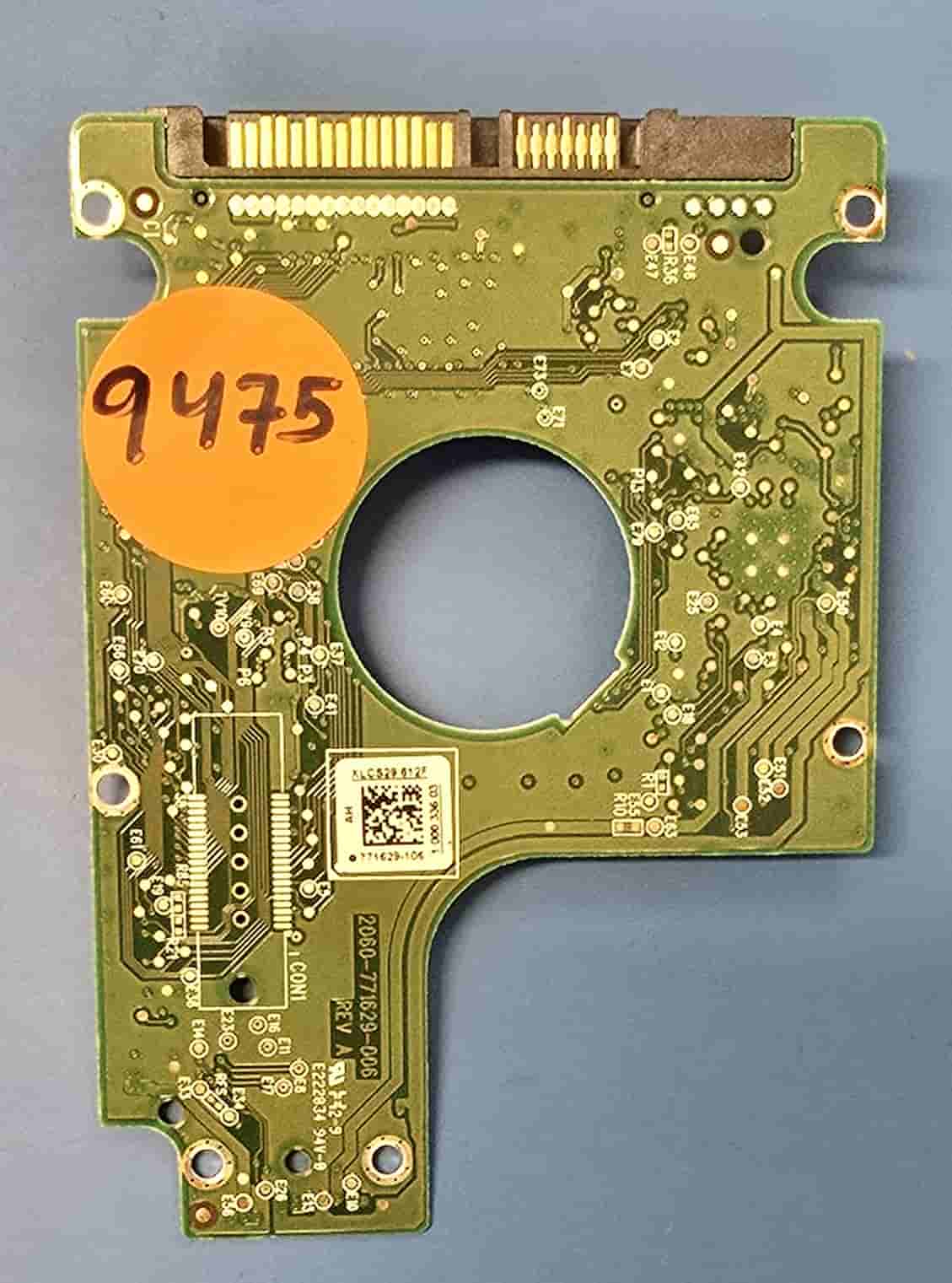 Western Digital WD7500BPKT-60PK4T0 2060-771629-006 REV A 643164-001 PCB for Sale