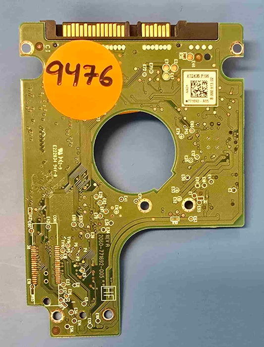 Western Digital WD10TPVT-00U4RT1 2060-771692-005 REV A  PCB for Sale