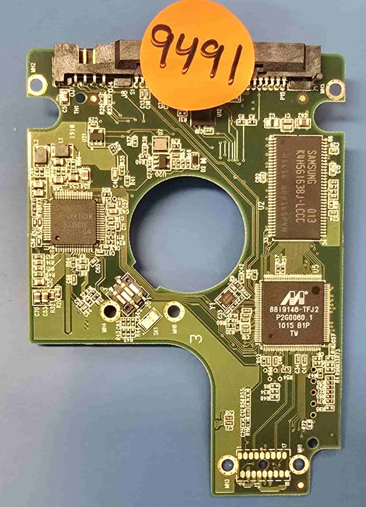 Western Digital WD7500BPVT-22HXZT1 2060-771692-001 REV P1  PCB for Sale