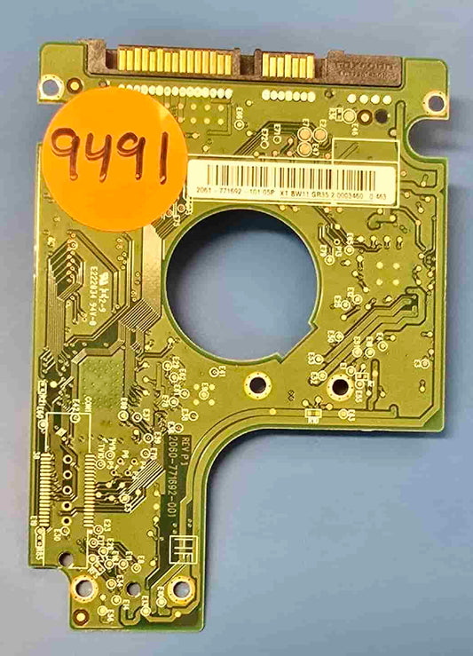 Western Digital WD7500BPVT-22HXZT1 2060-771692-001 REV P1  PCB for Sale