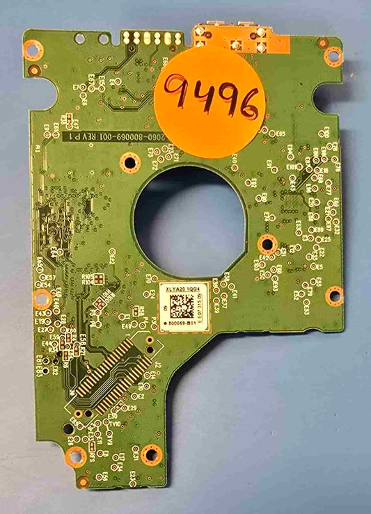 Western Digital WD10SMZW-11YOTSO 2060-800069-001 REV P1  PCB for Sale