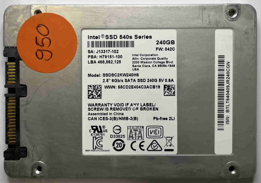 INTEL SSDSC2KW240H6 (950) SSD for Sale