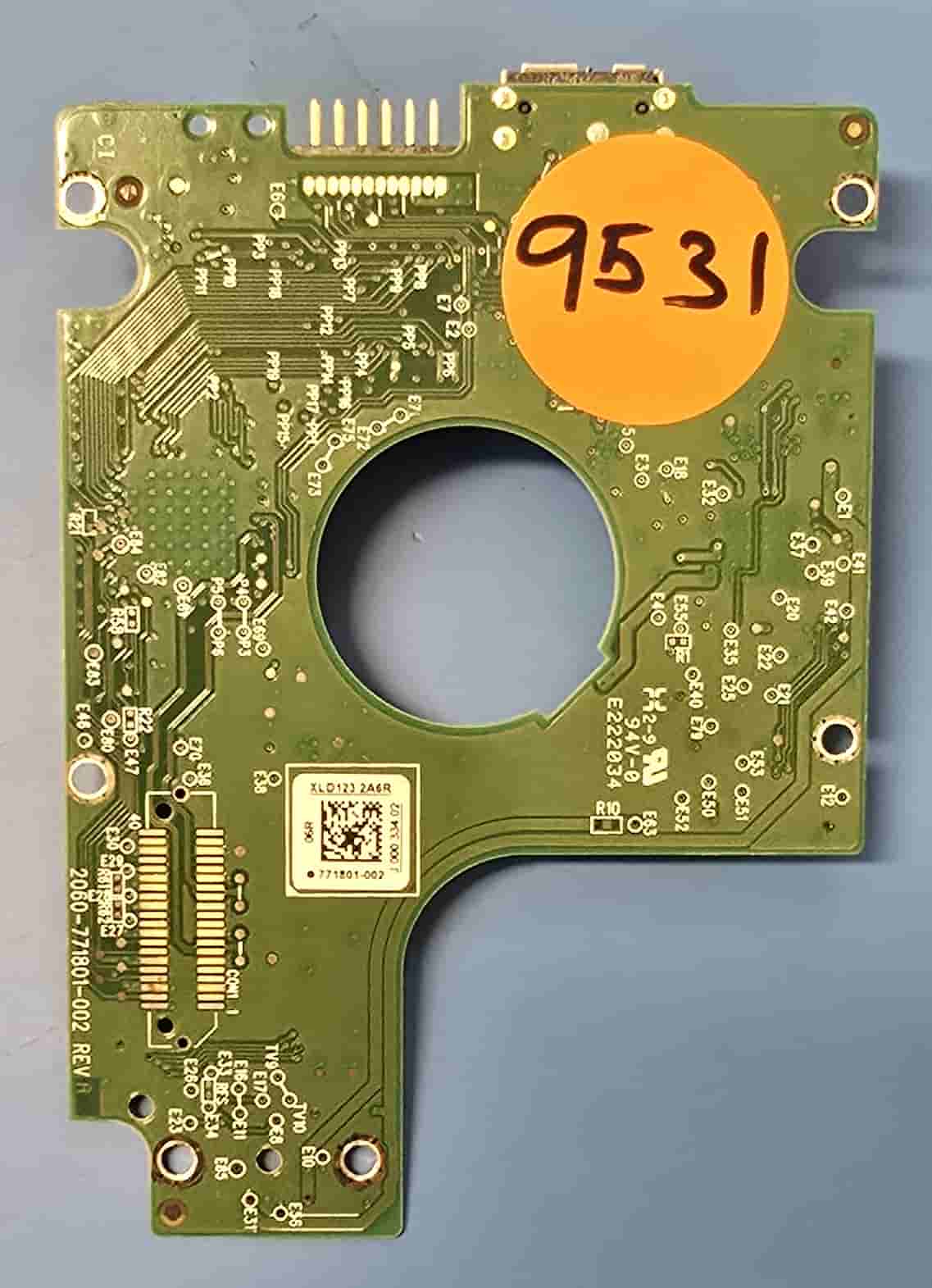 Western Digital WD10JMVW-11S5XS0 2060-771801-002 REV A  PCB for Sale