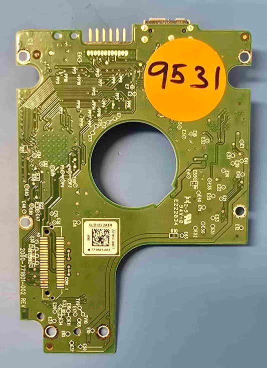 Western Digital WD10JMVW-11S5XS0 2060-771801-002 REV A  PCB for Sale