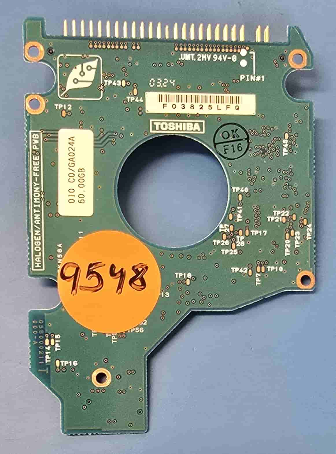Toshiba HDD2183 MK6021GAS G5B000211000-A  PCB for Sale