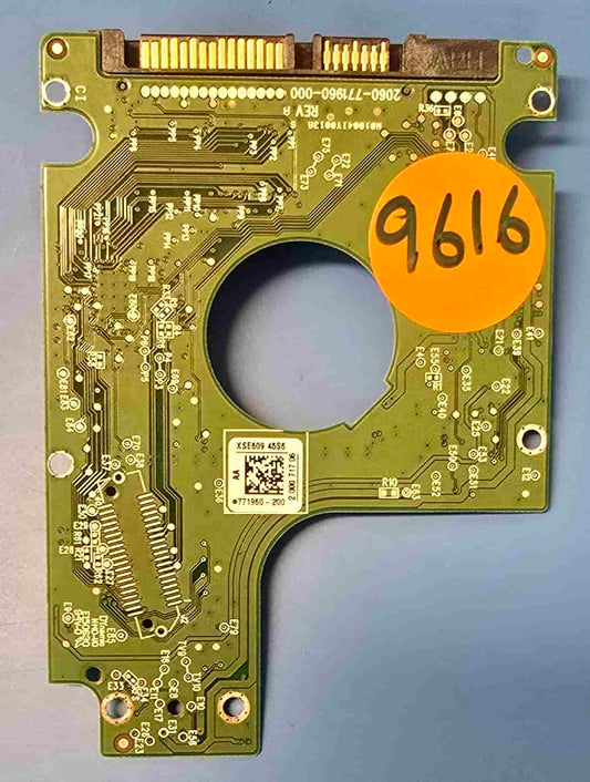 Western Digital WD10JPVX-22JC3T0 2060-771960-000 REV A  PCB for Sale