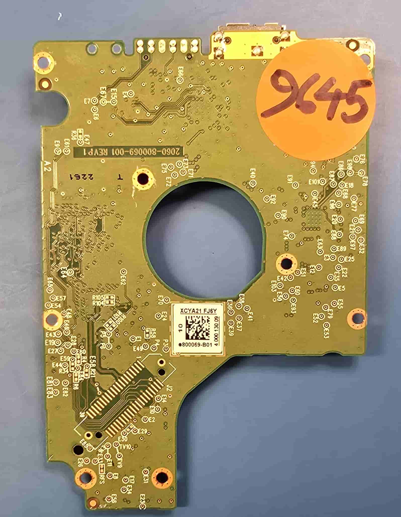 Western Digital WD10SDZW-11UMGS0 2060-800069-001 REV P 1  PCB for Sale