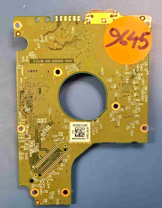 Western Digital WD10SDZW-11UMGS0 2060-800069-001 REV P 1  PCB for Sale