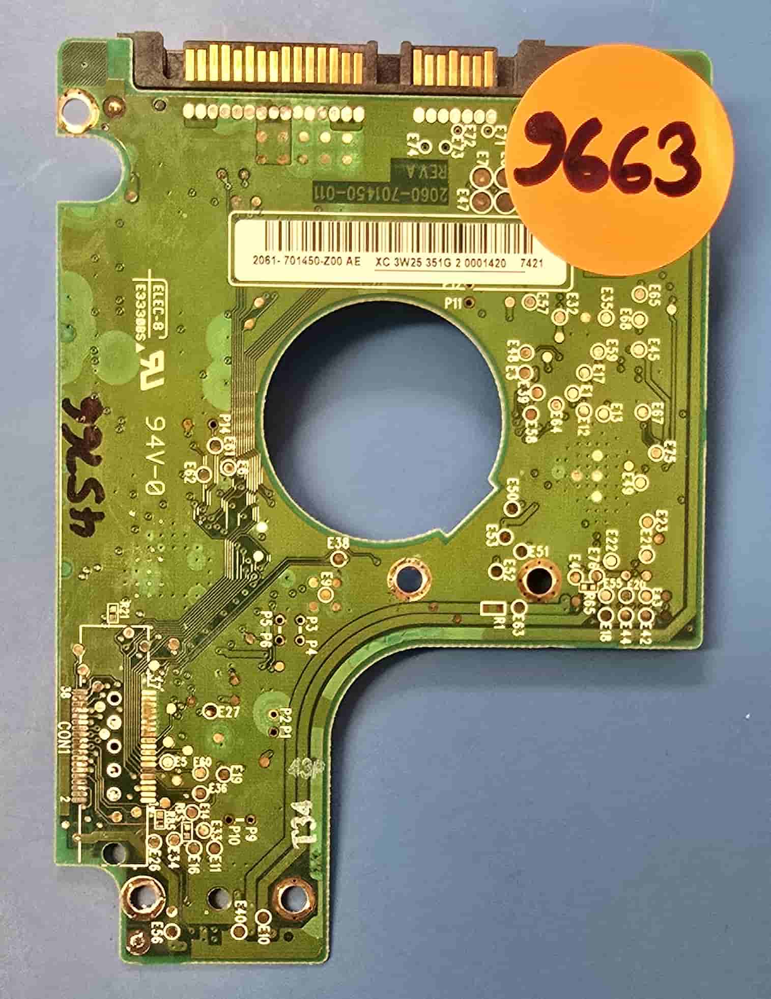 Western Digital WD1600BEVS-22RST0 2060-701450-011 REV A  PCB for Sale