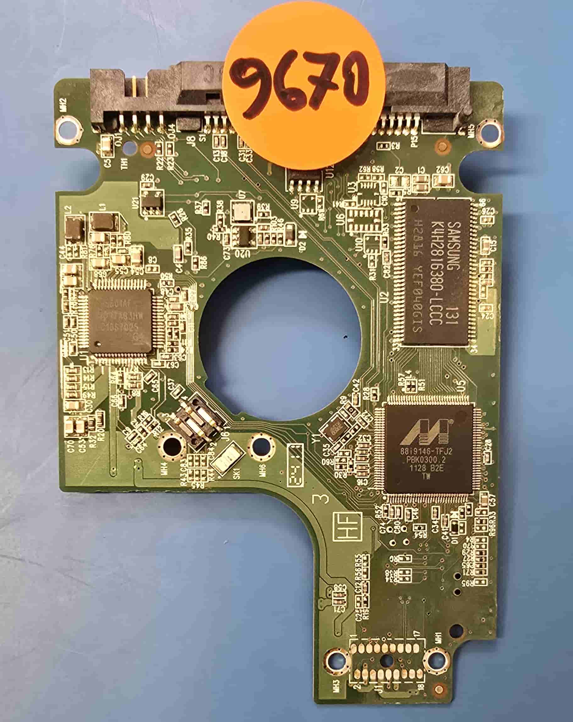 Western Digital WD2500BEKT-66PVMT0 2060-771692-006 REV P1 2BUZN007Z1D5IM PCB for Sale