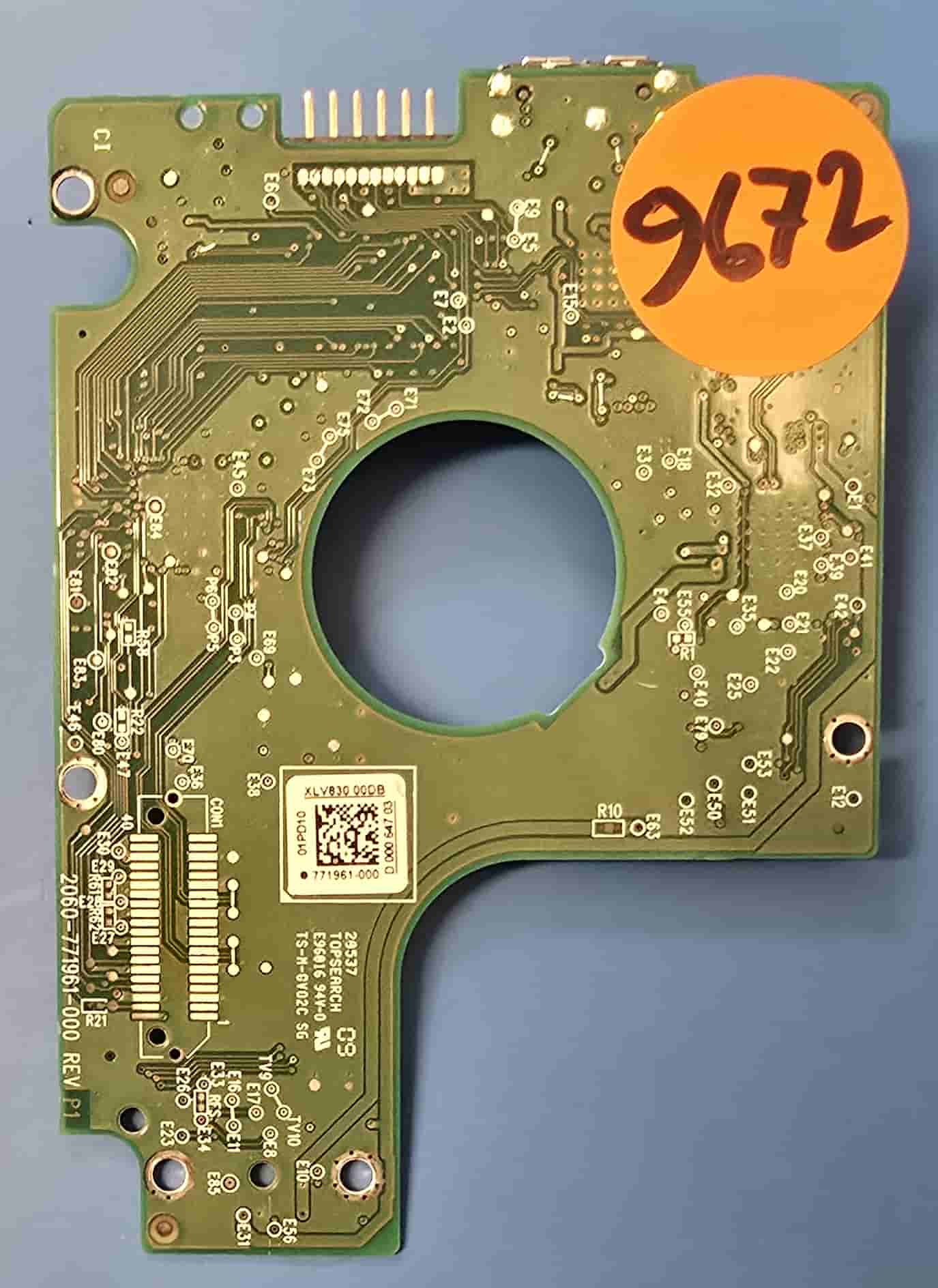 Western Digital WD10JMVW-11AJGS1 2060-771961-000 REV P1  PCB for Sale