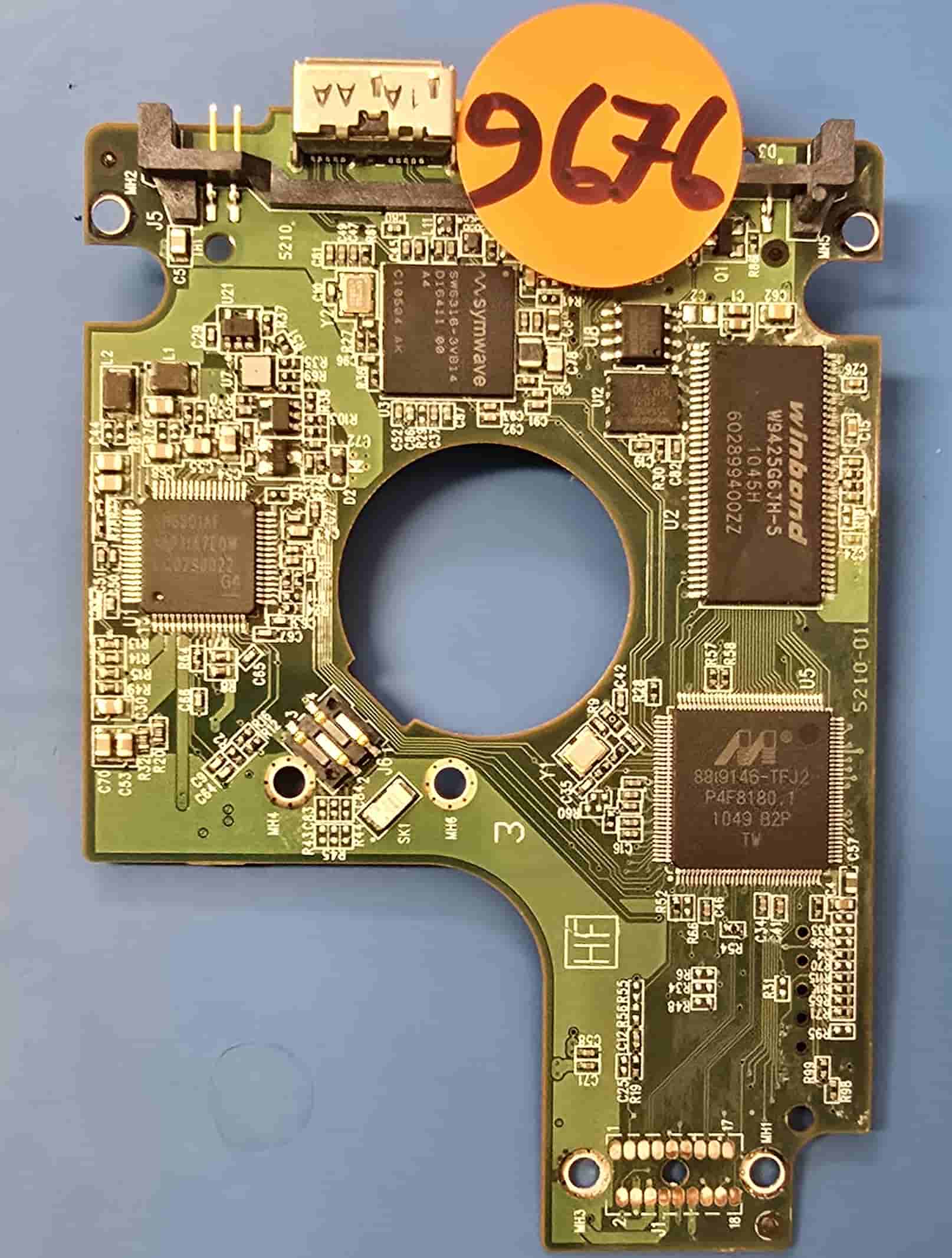 Western Digital WD10TMVW-11ZSMS1 2060-771737-000 REV A  PCB for Sale