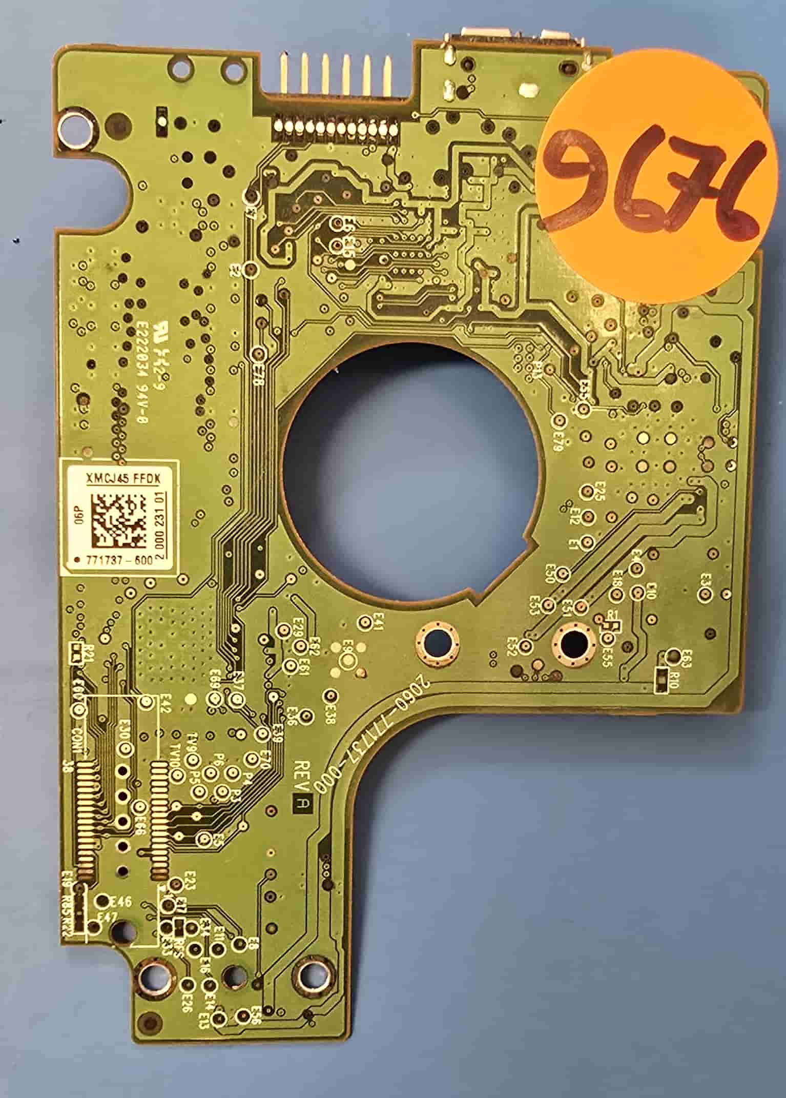 Western Digital WD10TMVW-11ZSMS1 2060-771737-000 REV A  PCB for Sale