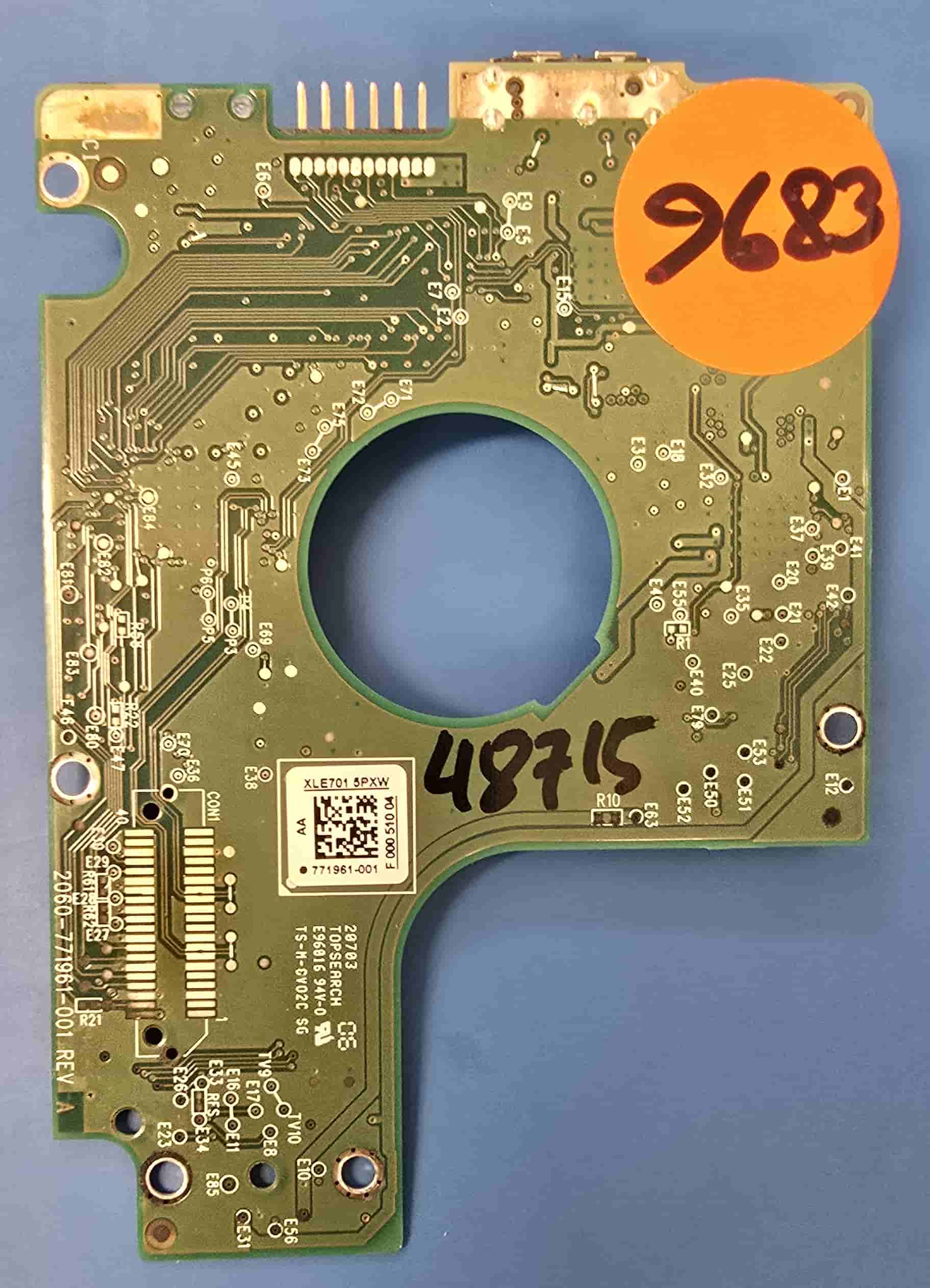 Western Digital WD10JMVW-11AJGS1 2060-771961-001 REV A  PCB for Sale