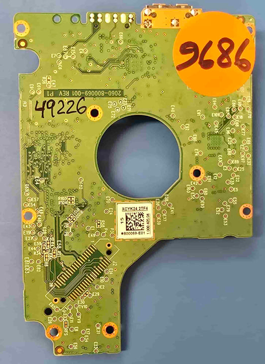 Western Digital WD10SDRW-11A0XS0 2060-800069-001 REV P1  PCB for Sale