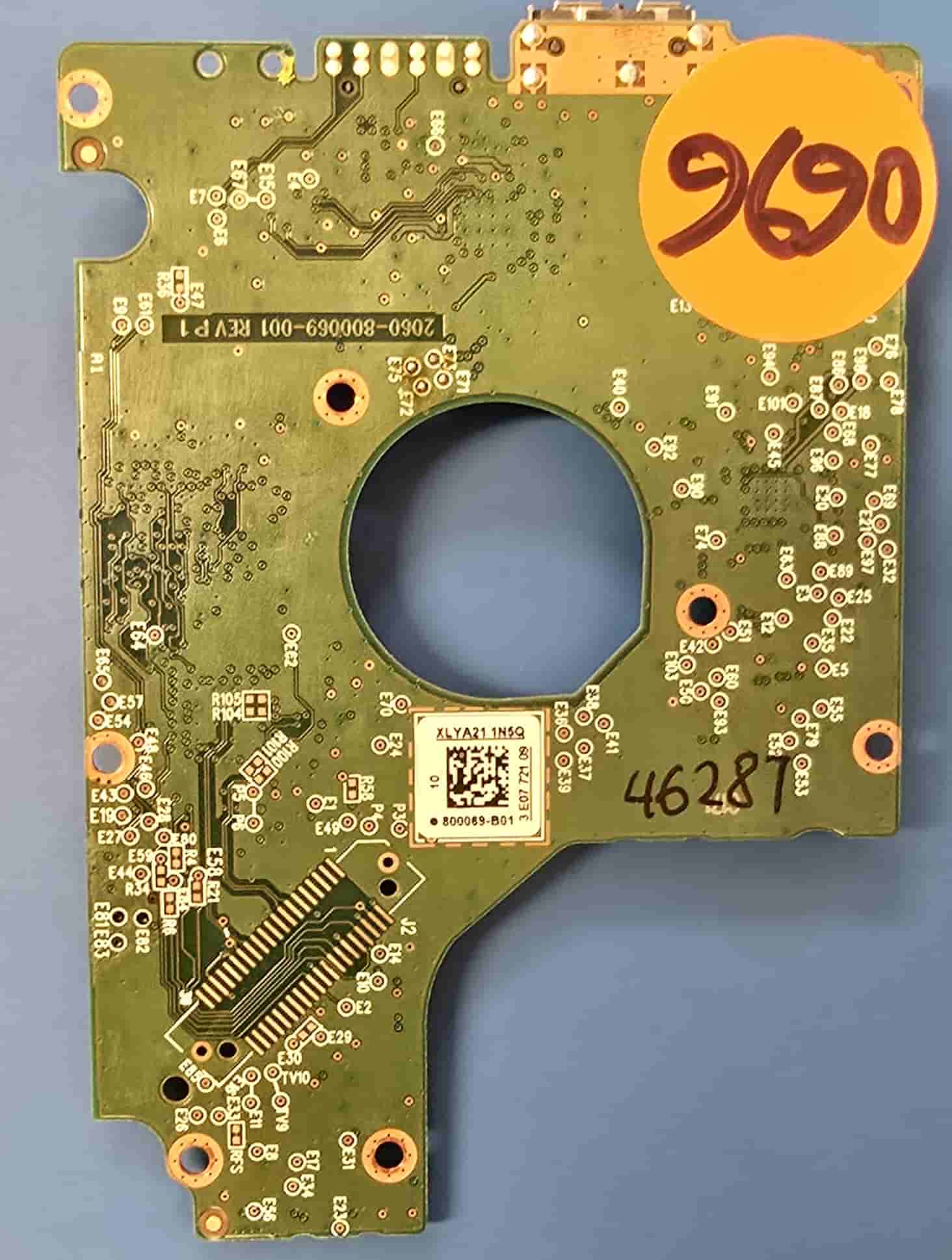 Western Digital WD10SMZW-11Y0TS0 2060-800069-001 REV P1  PCB for Sale