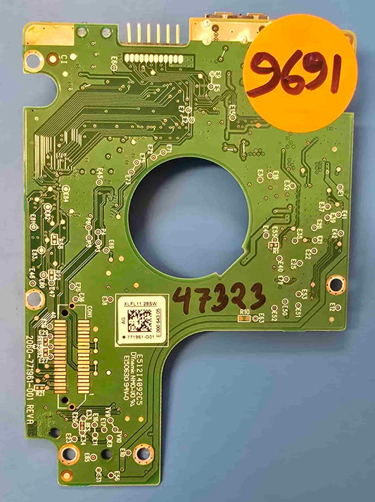 Western Digital WD10JMVW-11AJGS2 2060-771961-001 REV A  PCB for Sale