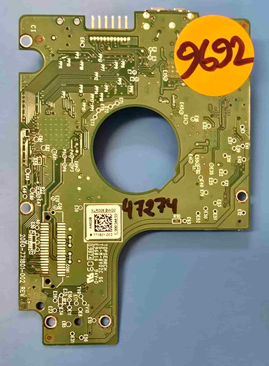 Western Digital WD10JMVW-11S5XS0 2060-771801-002 REV A  PCB for Sale
