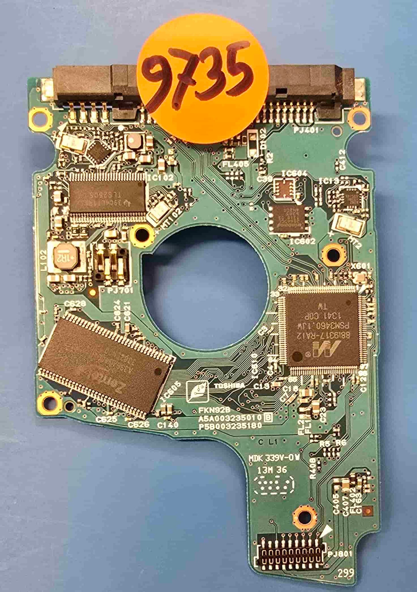 Toshiba MQ01ABD075 G003235C  PCB for Sale