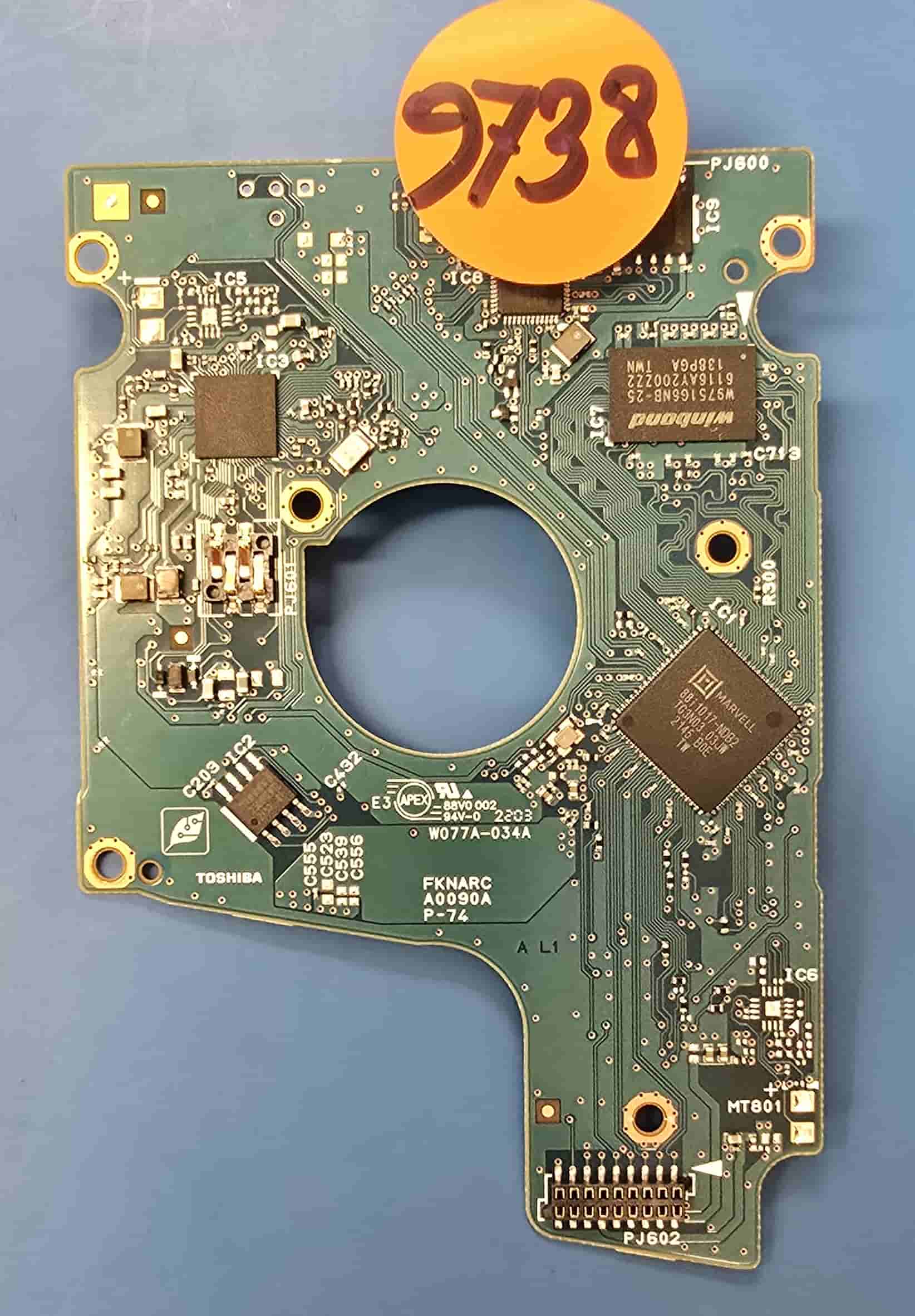 Toshiba MQ04UBF100 G0090A  PCB for Sale