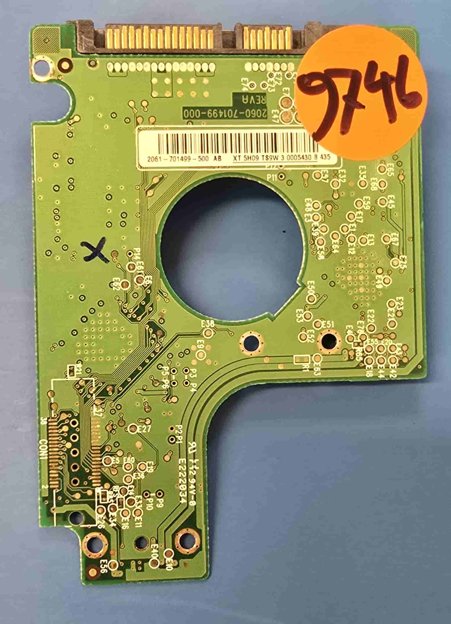 Western Digital WD3200BMVV-11A1PS0 2060-701499-000 REV A  PCB for Sale