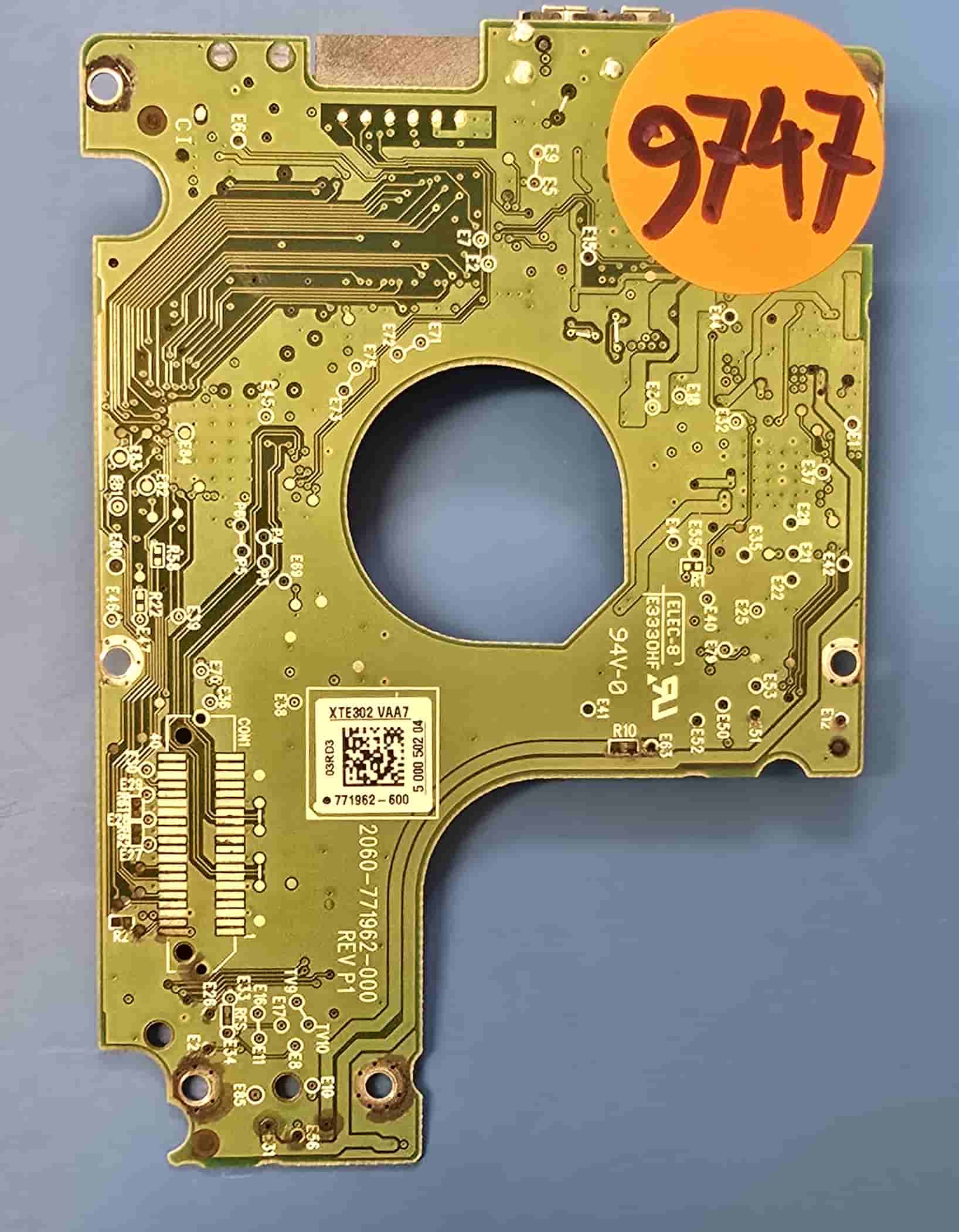 Western Digital WD5000LMVW-11VEDS6 2060-771962-000 REV P1  PCB for Sale
