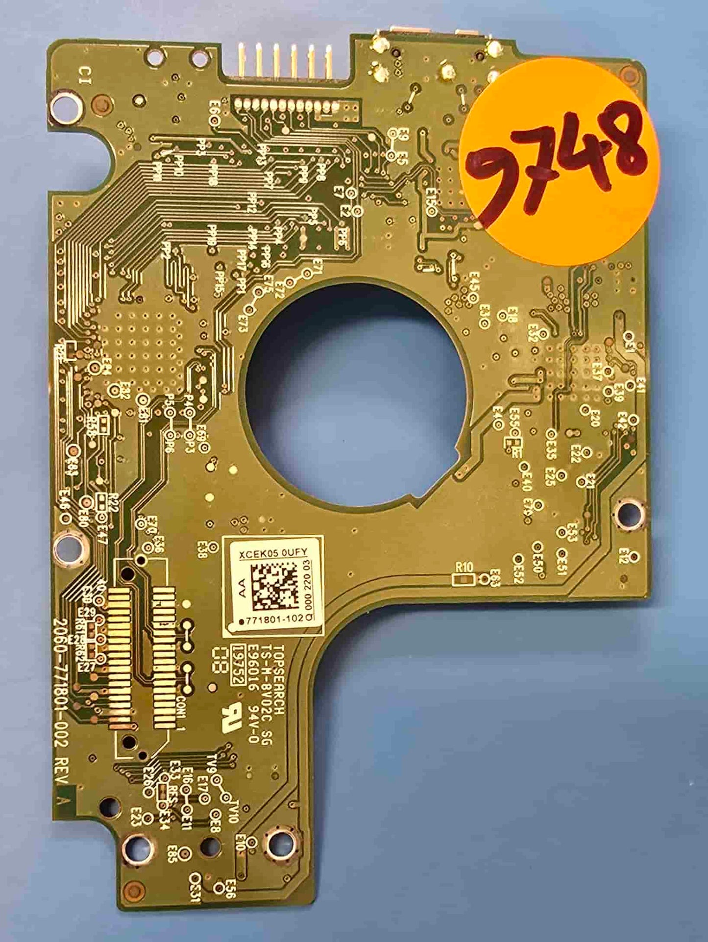 Western Digital WD10JMVW-11S5XS1 2060-771801-002 REV A  PCB for Sale