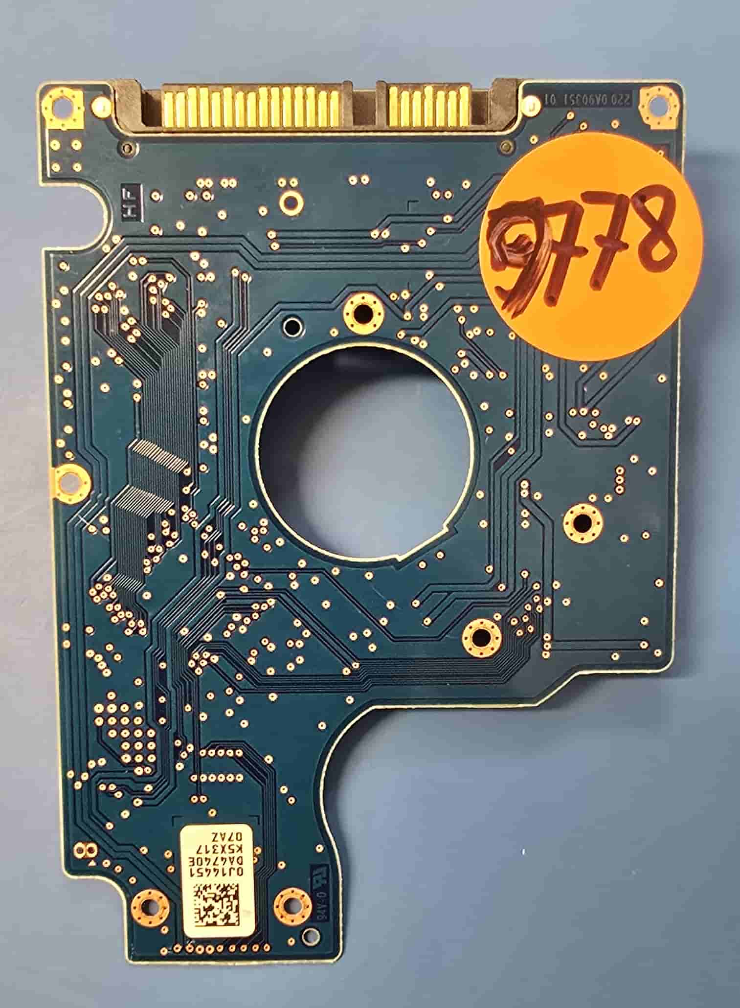 Hgst HTS541010A9E680 220 0A90351 01 0J22413 PCB for Sale