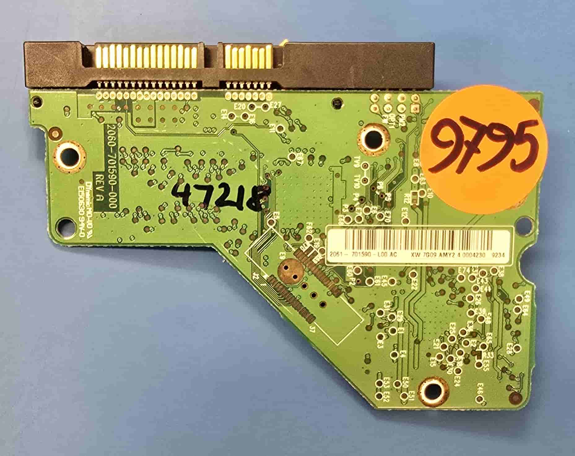 Western Digital WD6400AAKS-65A7B2 2060-701590-000 REV A 2ADED023HWW34O PCB for Sale