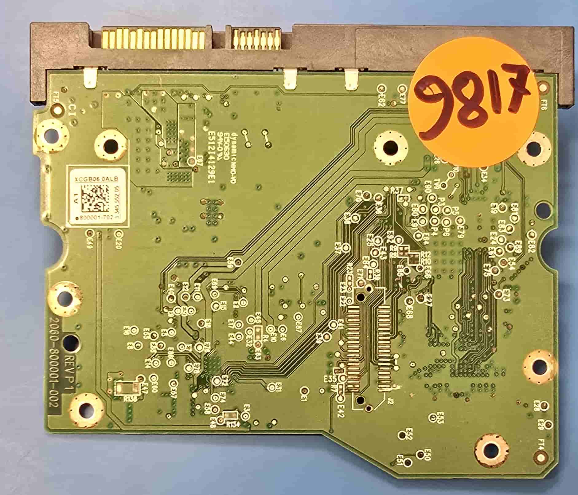 Western Digital WD60EFRX-68MYMN1 2060-800001-002 REV P1  PCB for Sale