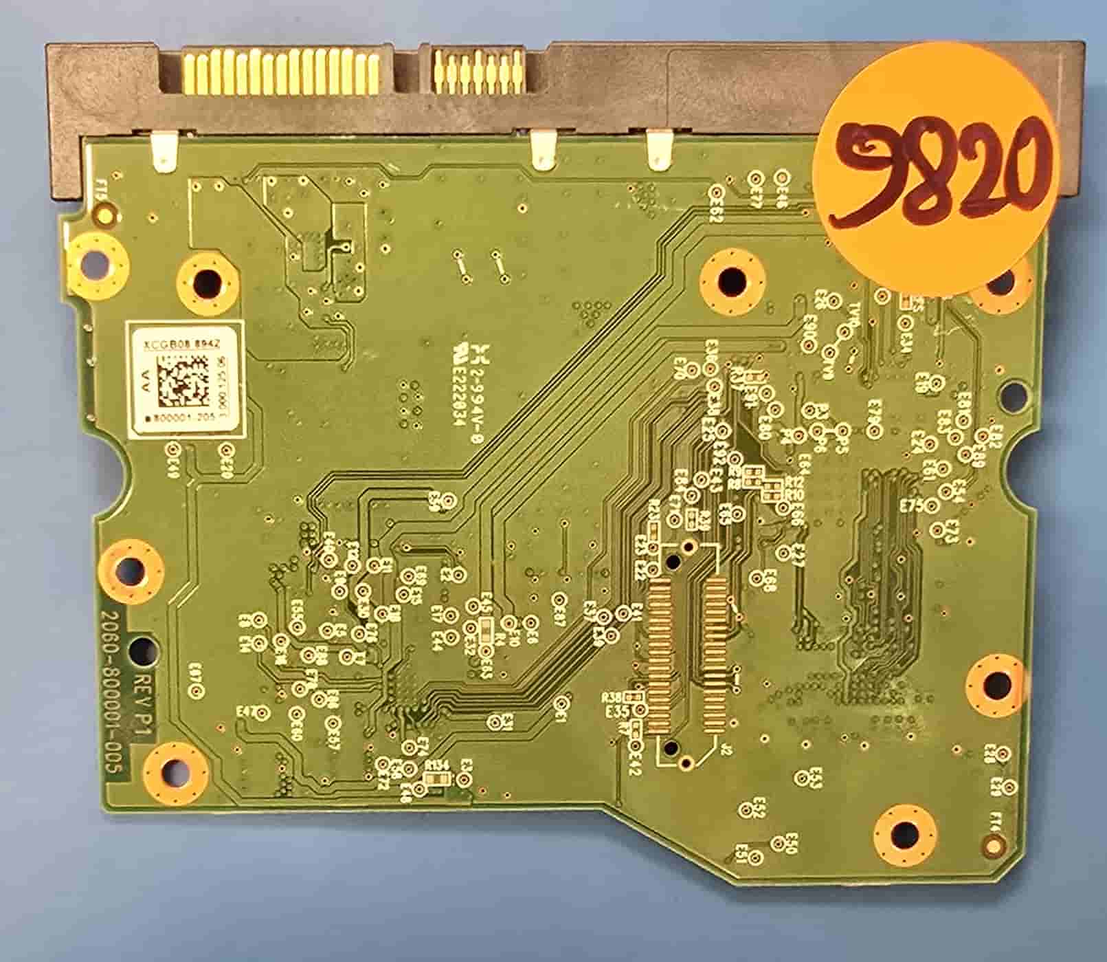 Western Digital WD60EFRX-68L0BN1 2060-800001-005 REV P1  PCB for Sale