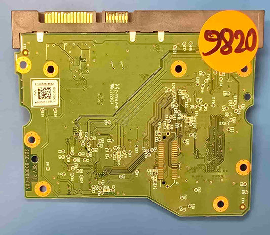 Western Digital WD60EFRX-68L0BN1 2060-800001-005 REV P1  PCB for Sale