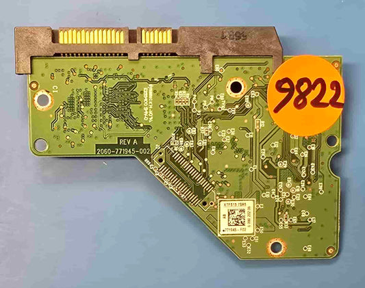 Western Digital WD40EFRX-68WT0N0 2060-771945-002 REV A  PCB for Sale