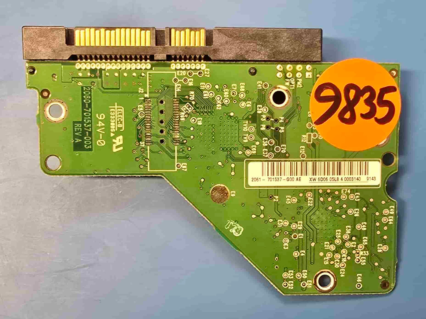 Western Digital WD1600AAJS-60B4A0 2060-701537-003 REV A 484052-001 PCB for Sale