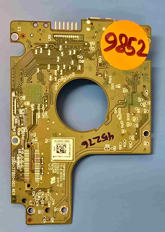 Western Digital WD10JMVW-11S5XS1 2060-771801-002 REV A  PCB for Sale