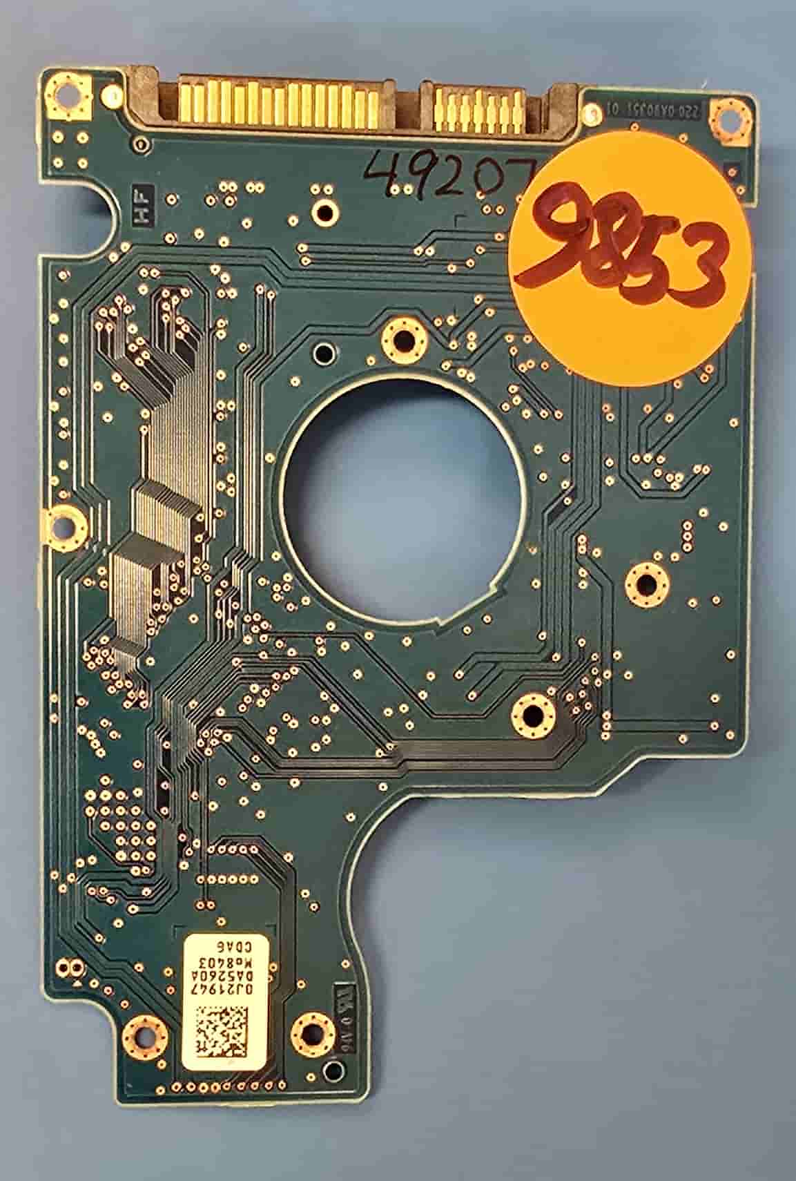 Hgst HTS545050A7E362 220 0A90351 01 0J38105 PCB for Sale