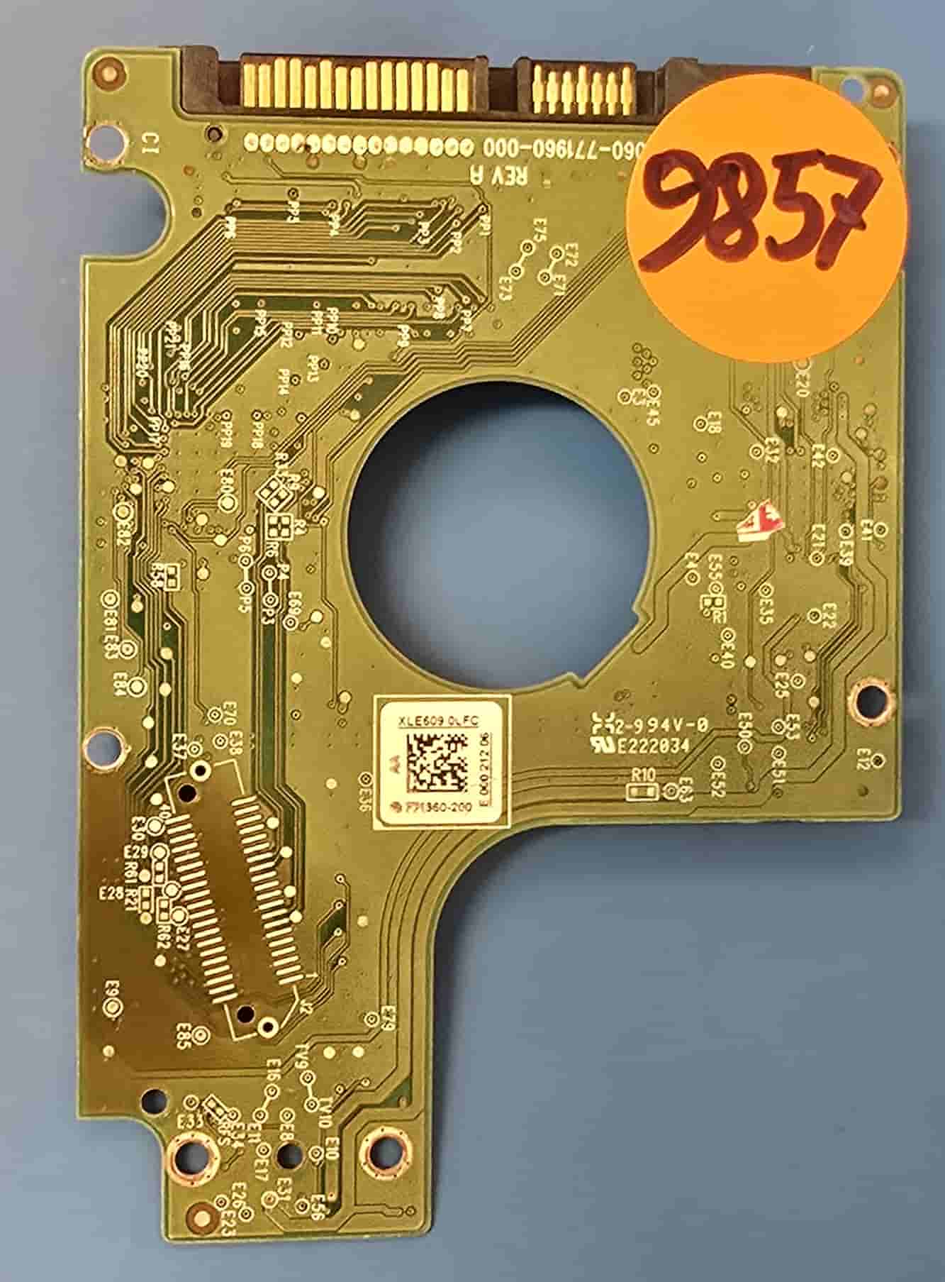 Western Digital WD10JMVW-11AJGS0 2060-771960-000 REV A  PCB for Sale