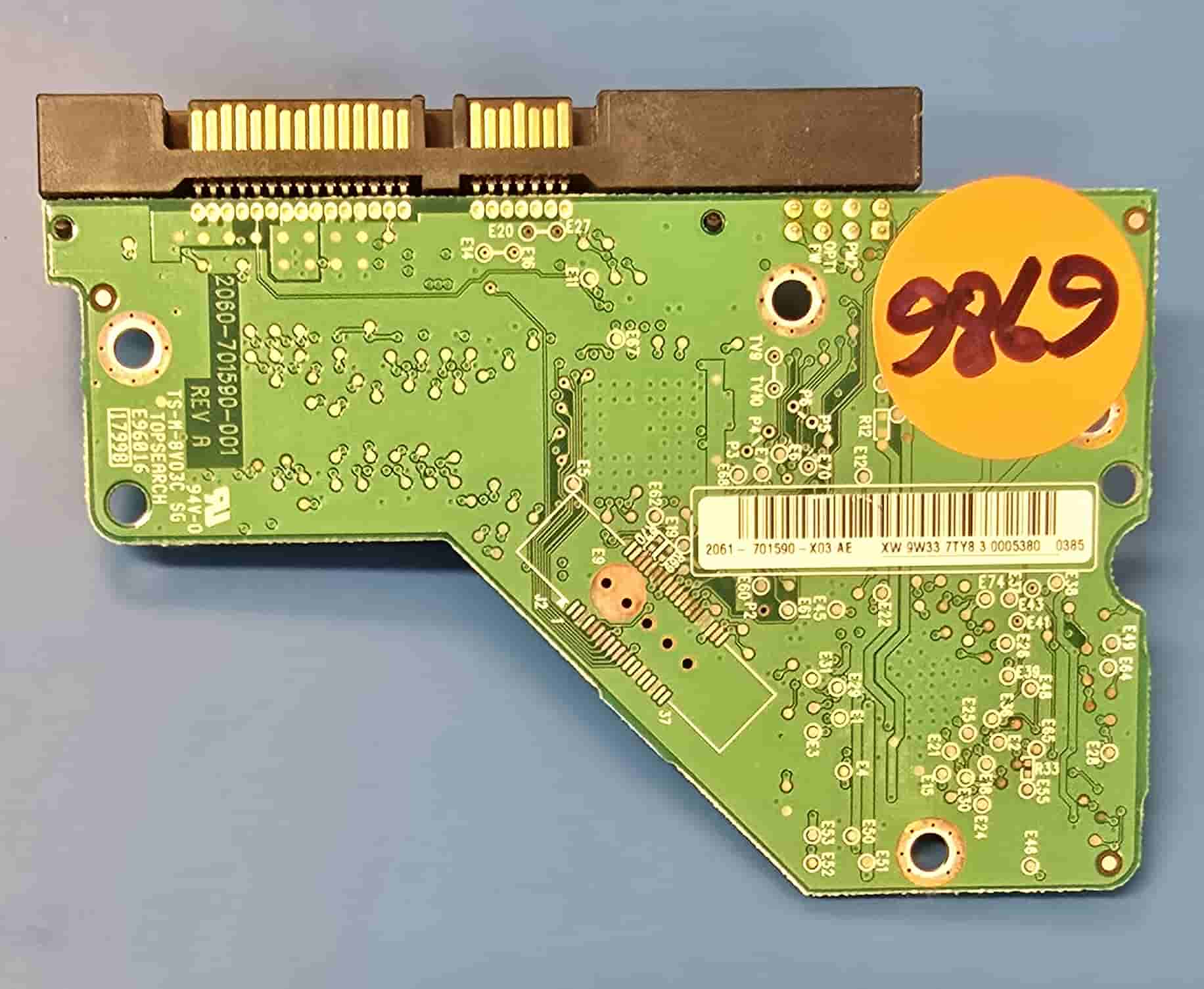 Western Digital WD3200AAJS-08L7A0 2060-701590-001 REV A 45J8276 PCB for Sale