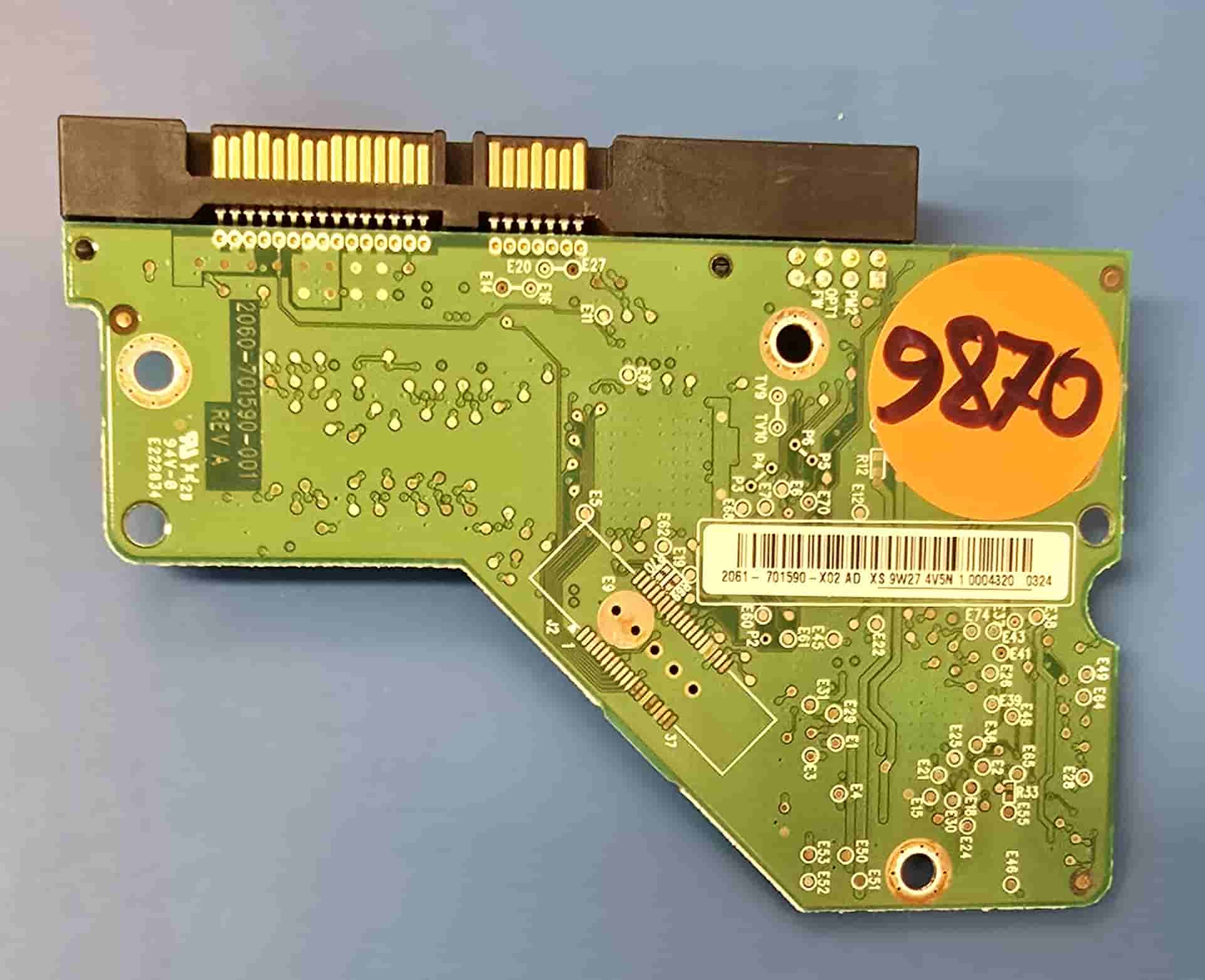 Western Digital WD3200AAJS-08L7A0 2060-701590-001 REV A 45J8276 PCB for Sale
