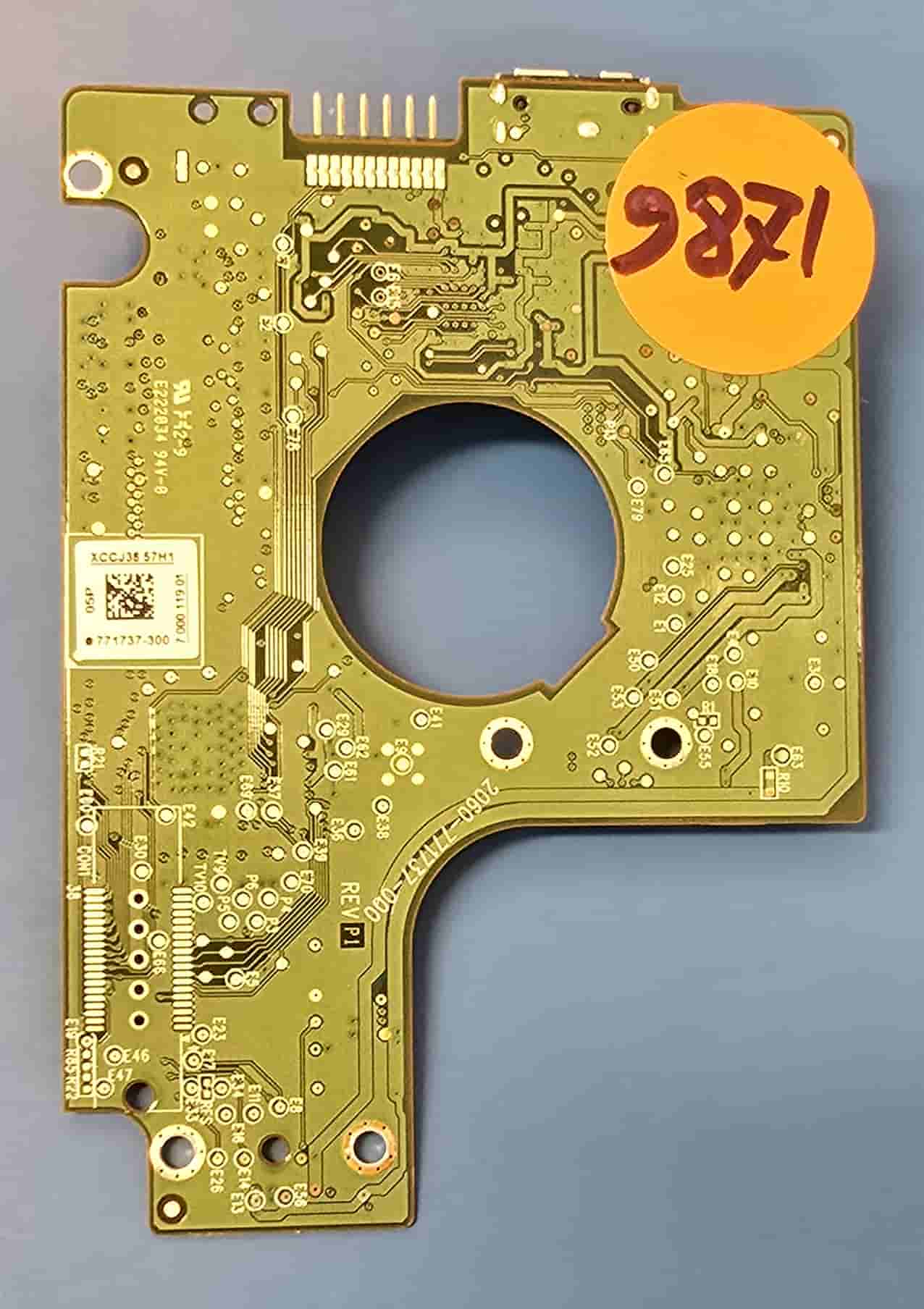 Western Digital WD5000BMVW-11AMCS0 2060-771737-000 REV P1  PCB for Sale