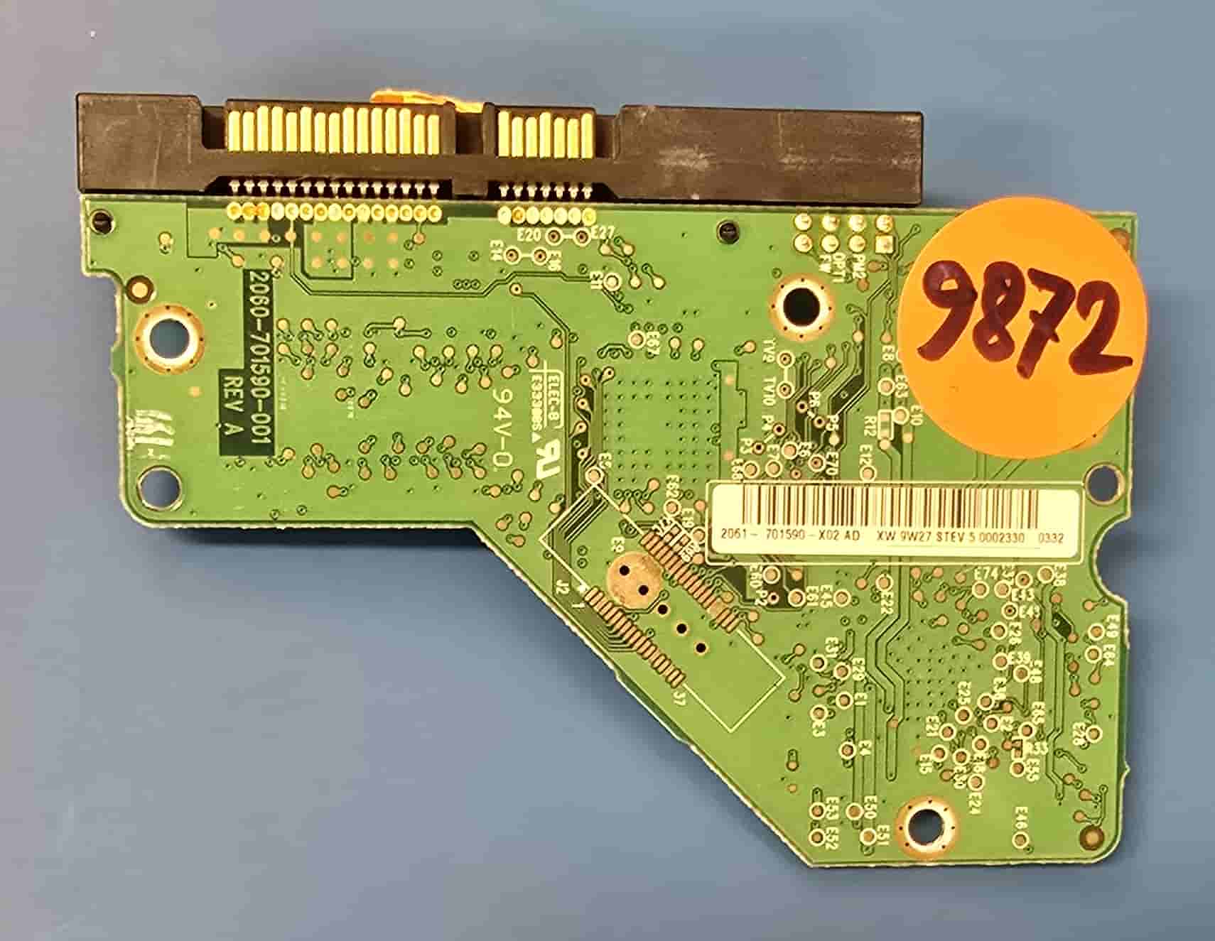 Western Digital WD3200AAJS-08L7A0 2060-701590-001 REV A 45J8276 PCB for Sale