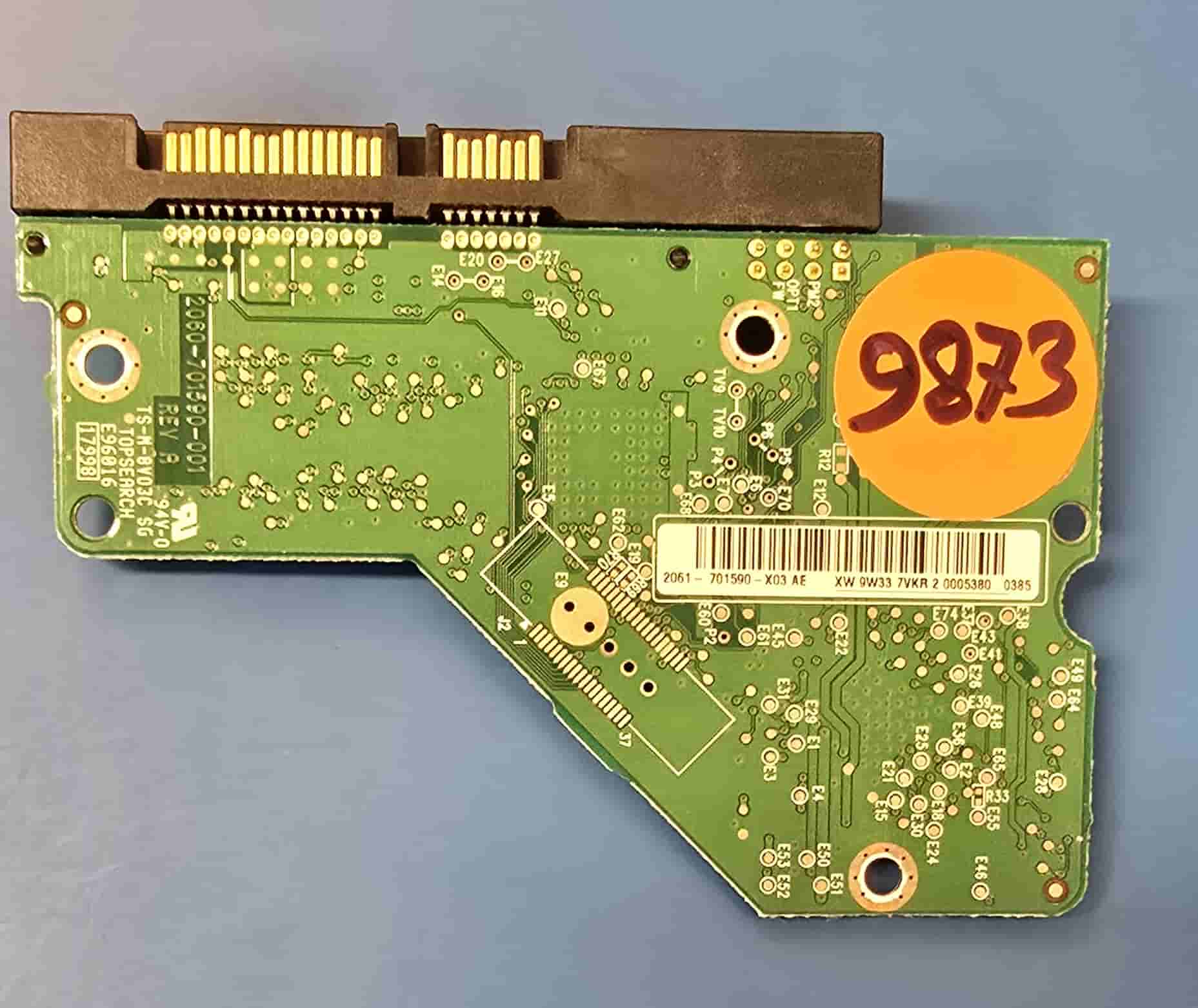 Western Digital WD3200AAJS-08L7A0 2060-701590-001 REV A 45J8276 PCB for Sale