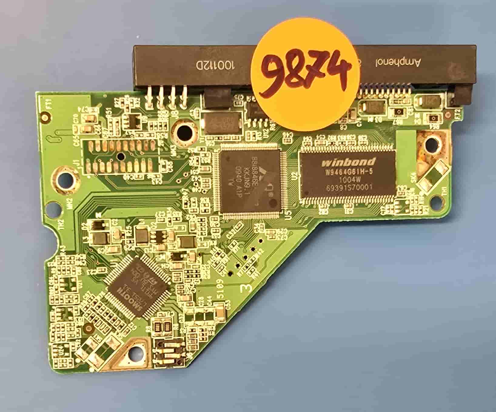 Western Digital WD3200AAJS-08L7A0 2060-701590-001 REV A 45J8276 PCB for Sale