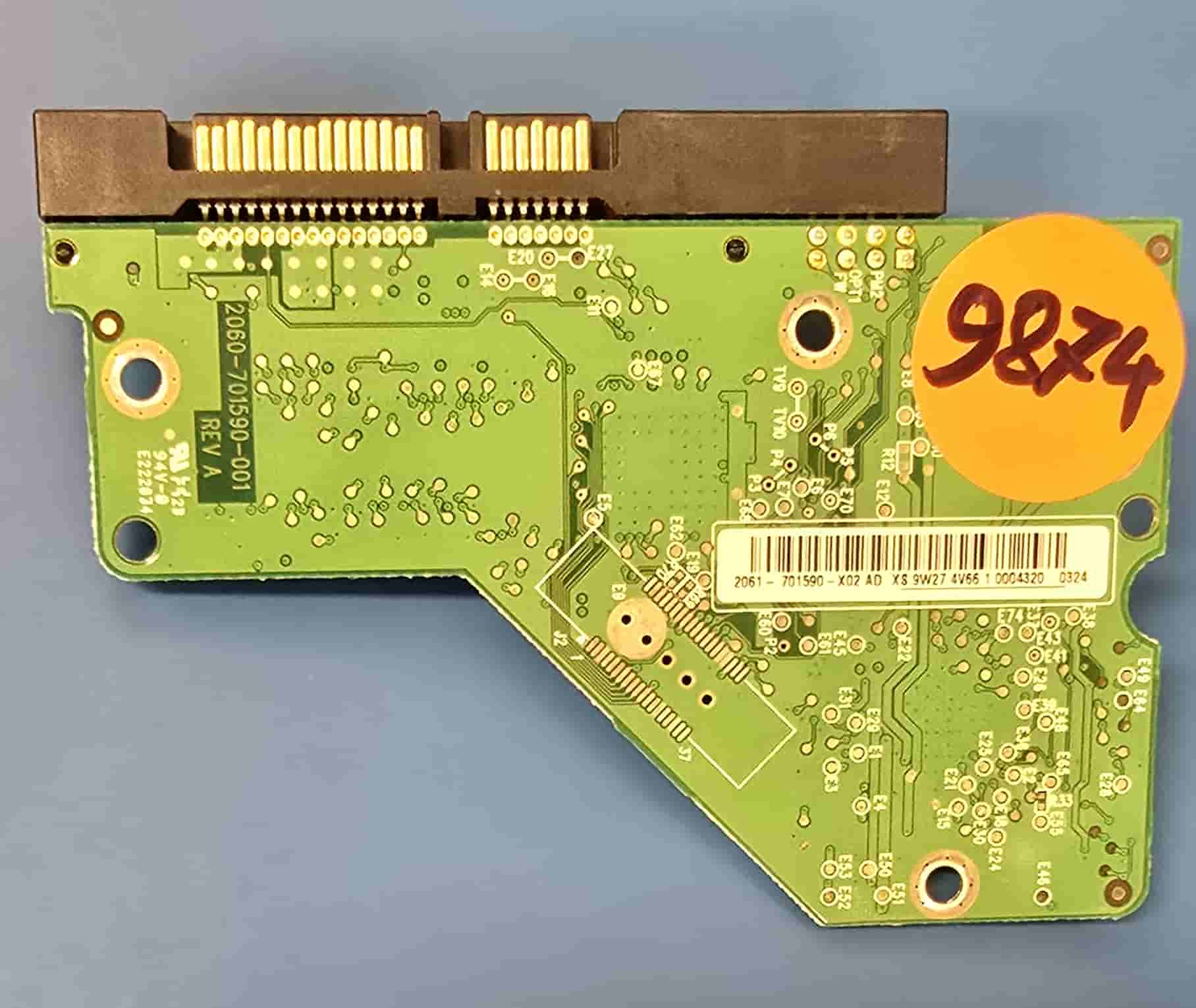 Western Digital WD3200AAJS-08L7A0 2060-701590-001 REV A 45J8276 PCB for Sale