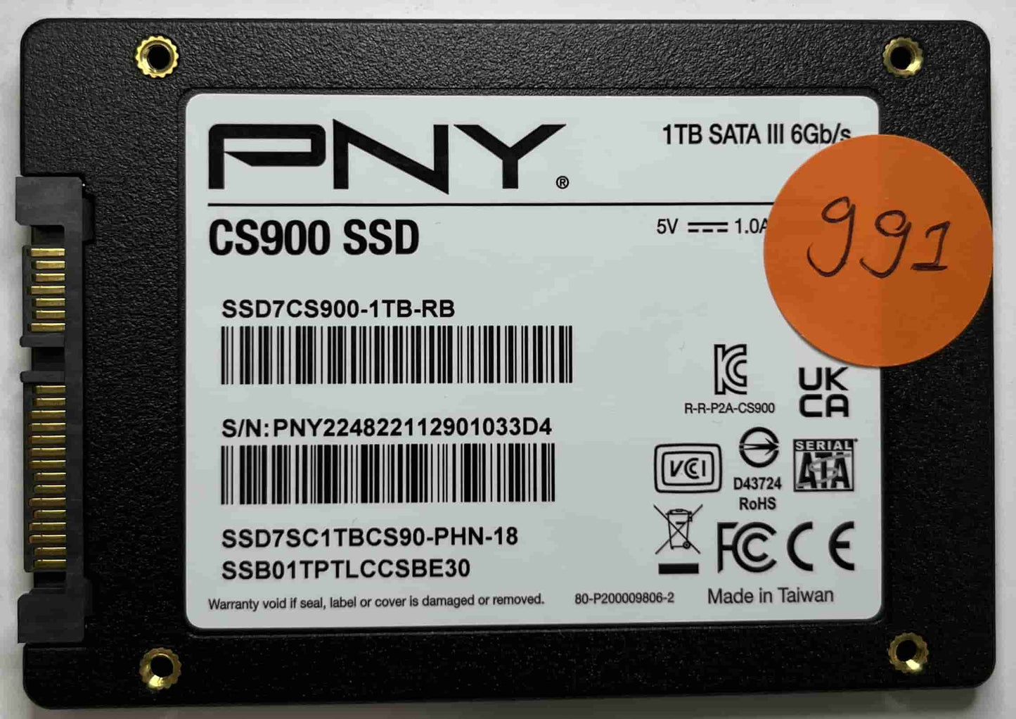 PNY CS900 SSD (991) SSD for Sale